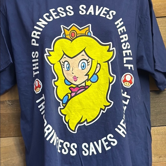 Nintendo Blue Princess Graphic Tee Short Sleeve - Picture 2 of 13